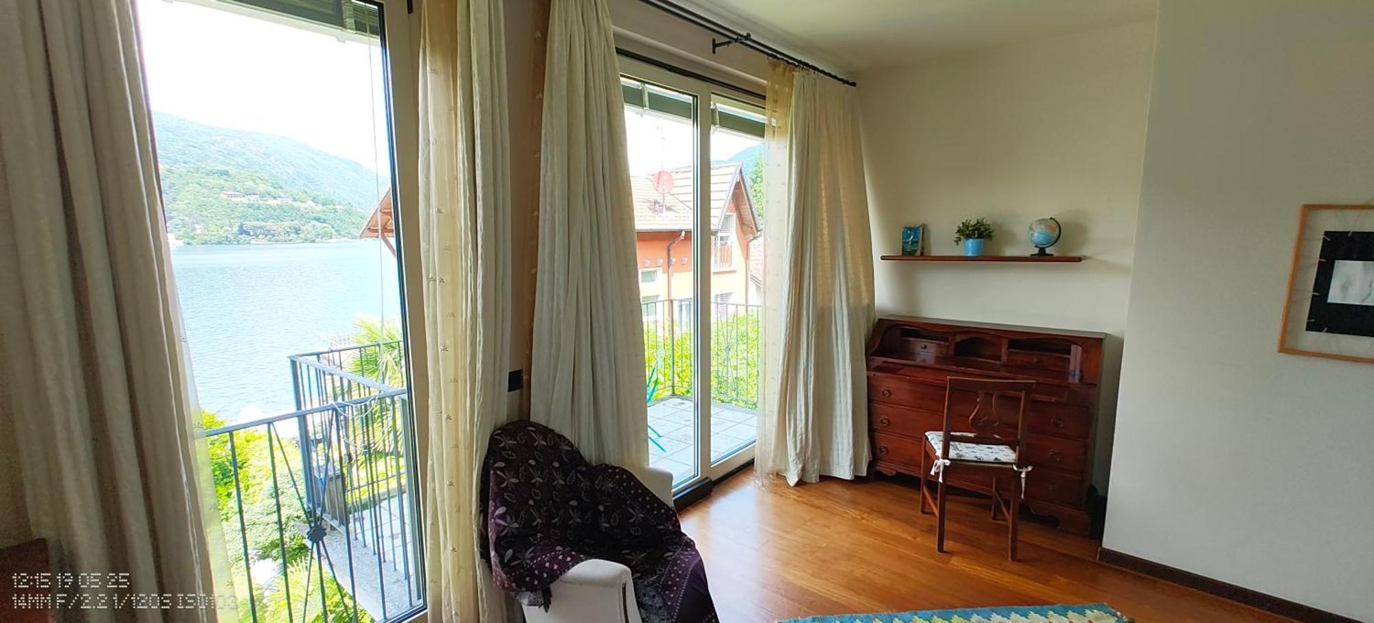 B&B Dolce Vista Al Lago Lugano 포르토 세레시오 외부 사진
