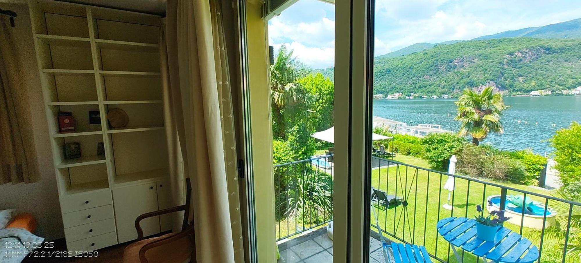 B&B Dolce Vista Al Lago Lugano 포르토 세레시오 외부 사진